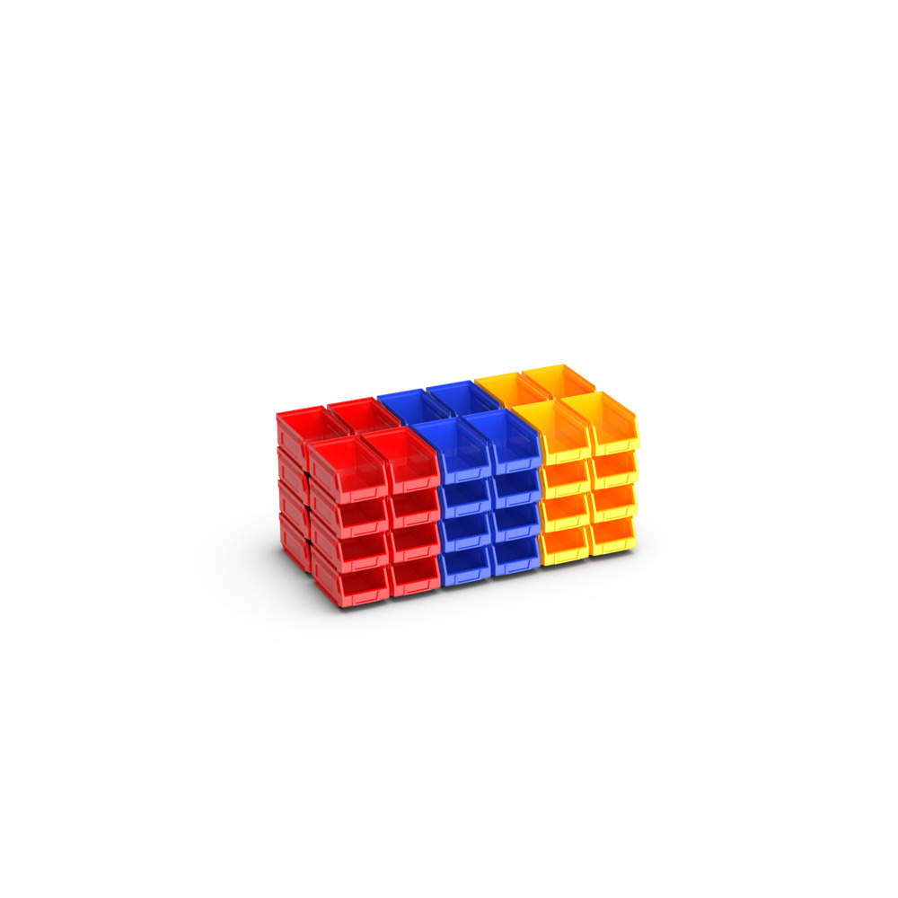 02510074 - Assortiment Bacs a Bec 48xN°2