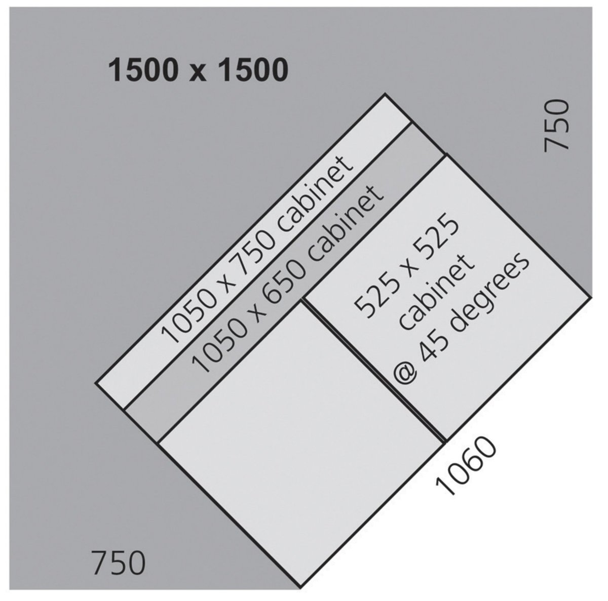 41201067.15V - Plan de Travail Cubio en Angle
