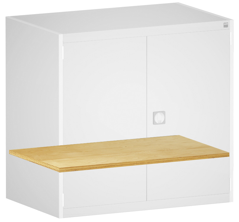 41201028.08V - Tablette Bois 86 pour Armoire Cubio