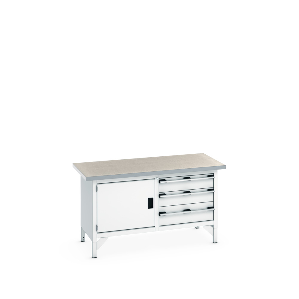 41002027.16V - Etabli Monobloc KW Cubio 1578-3.3 Lino