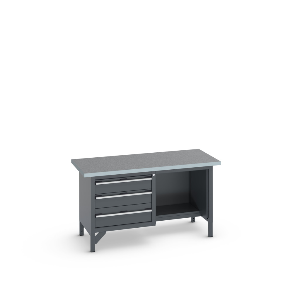 41002042.77V - Etabli Monobloc KW Cubio 1578-3.8 Lino