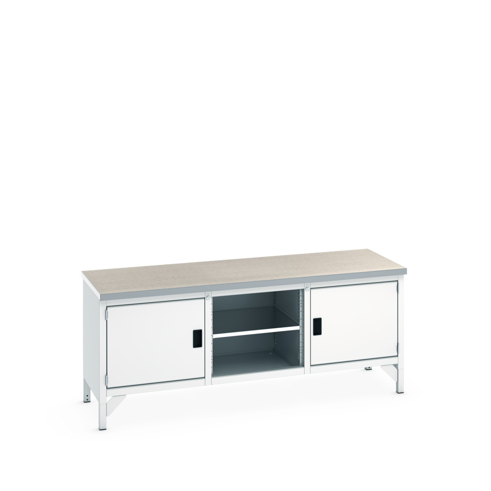 41002051.16V - Etabli Monobloc KW Cubio 2078-3.1 Lino