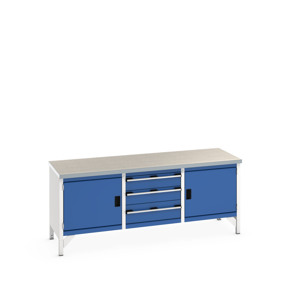 41002057.11V - Etabli Monobloc KW Cubio 2078-3.3 Lino