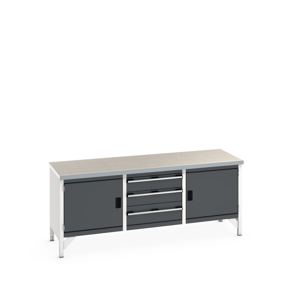 41002057. - Etabli Monobloc KW Cubio 2078-3.3 Lino