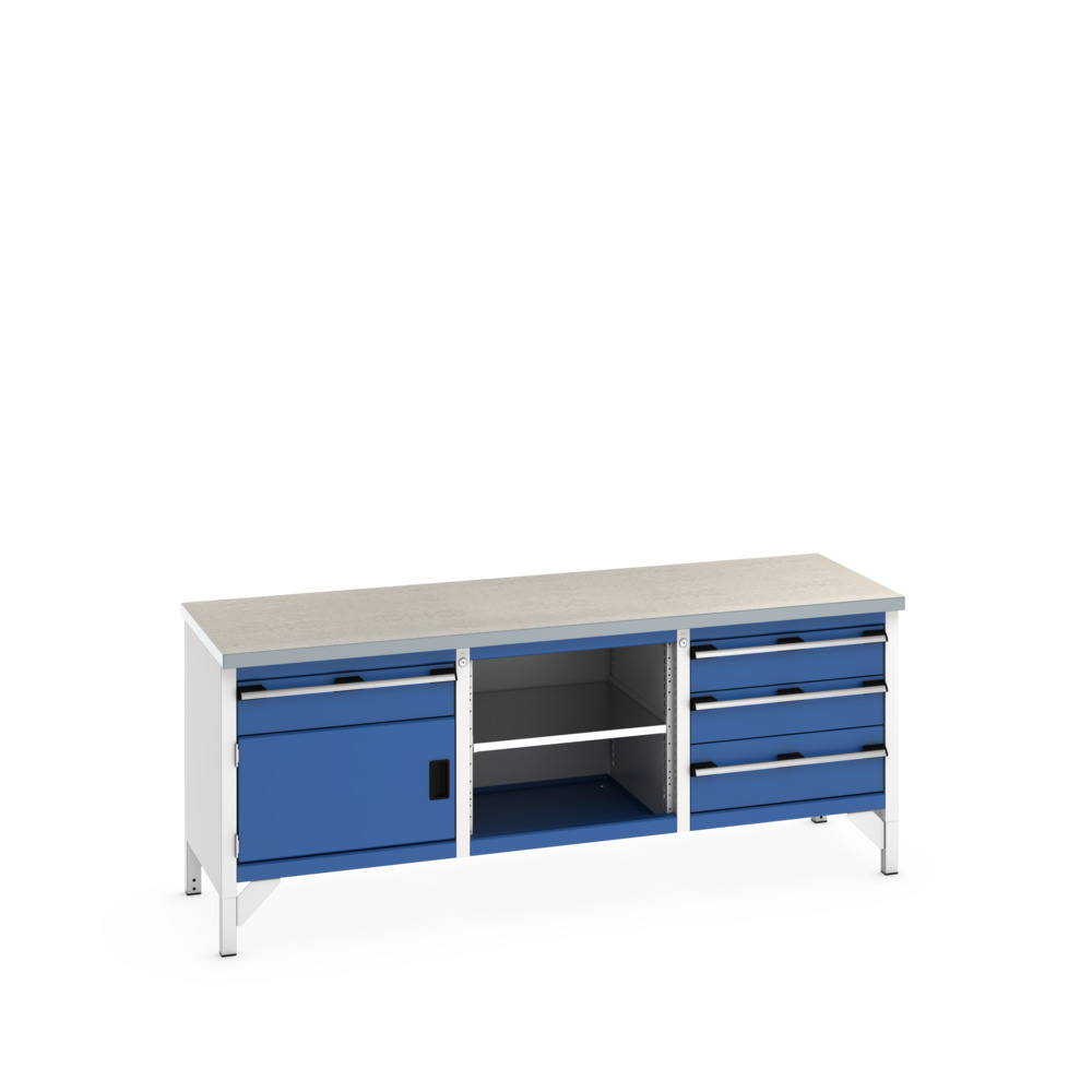 41002060.11V - Etabli Monobloc KW Cubio 2078-3.4 Lino
