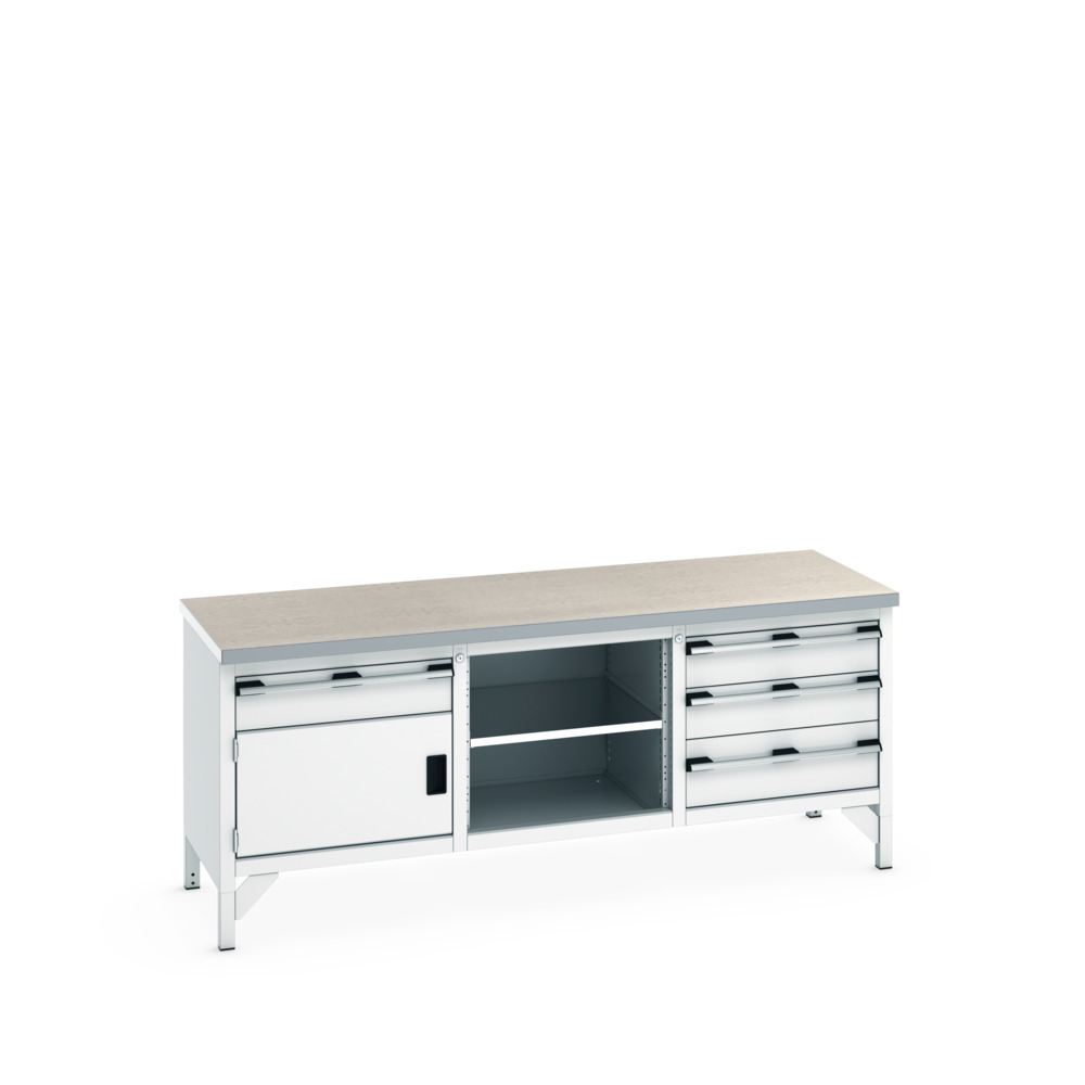 41002060.16V - Etabli Monobloc KW Cubio 2078-3.4 Lino