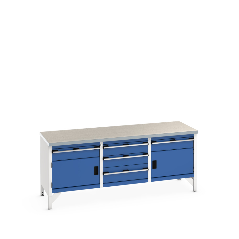 41002066.11V - Etabli Monobloc KW Cubio 2078-3.6 Lino