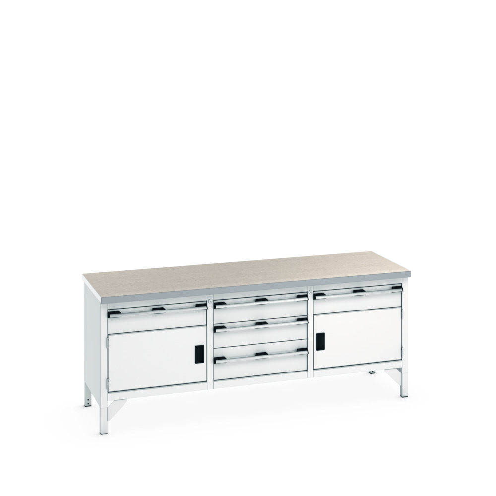 41002066.16V - Etabli Monobloc KW Cubio 2078-3.6 Lino