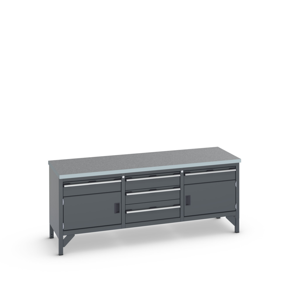 41002066.77V - Etabli Monobloc KW Cubio 2078-3.6 Lino