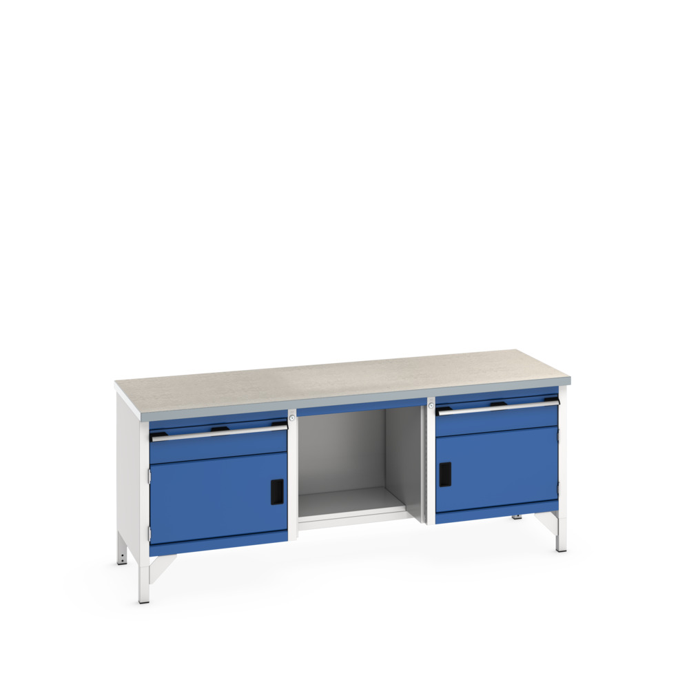 41002069.11V - Etabli Monobloc KW Cubio 2078-3.7 Lino