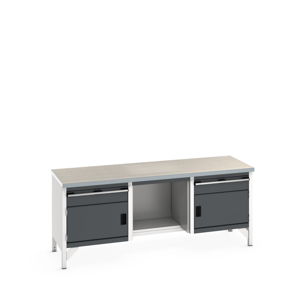 41002069. - Etabli Monobloc KW Cubio 2078-3.7 Lino