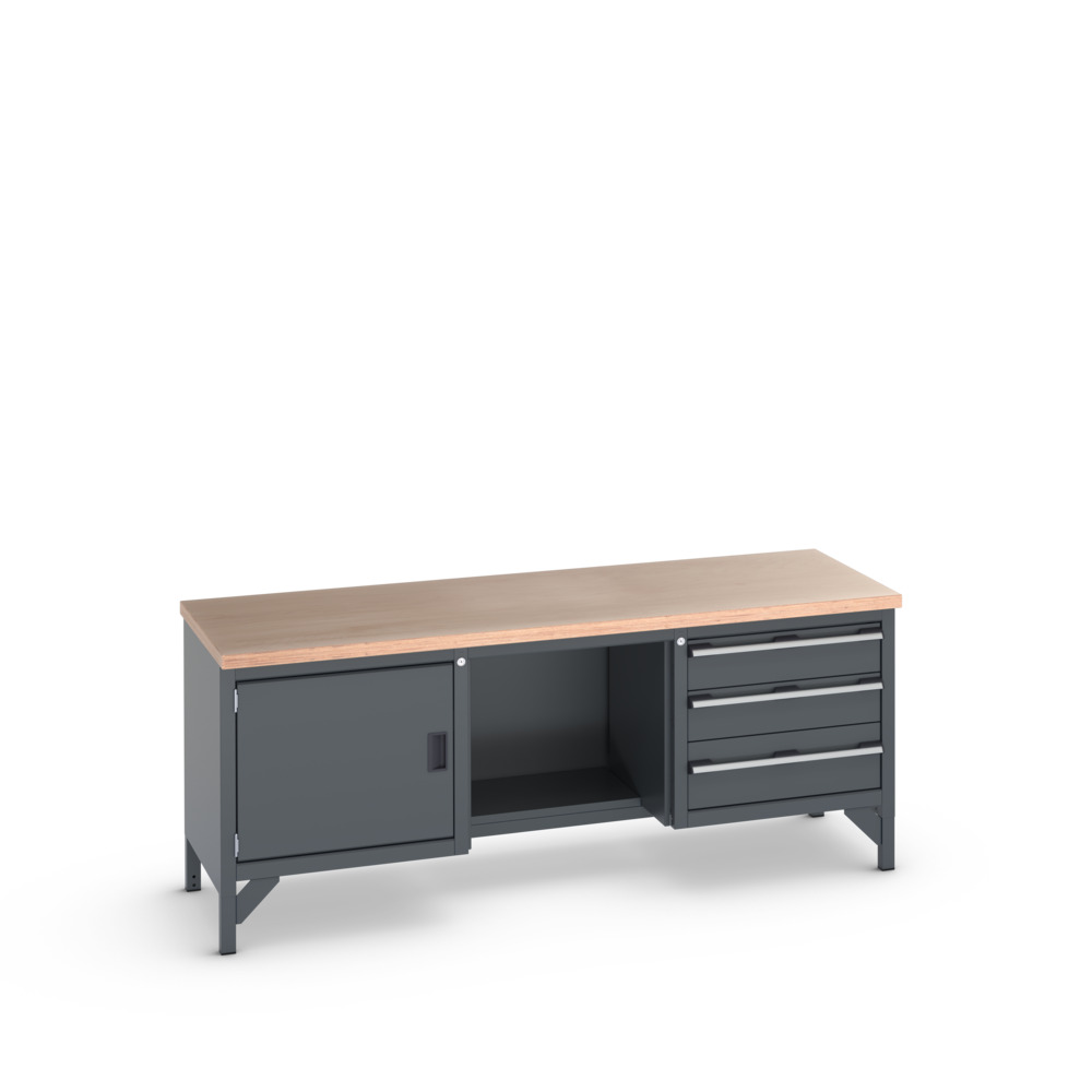 41002070.77V - Etabli Monobloc KW Cubio 2078-1.8 Mpx