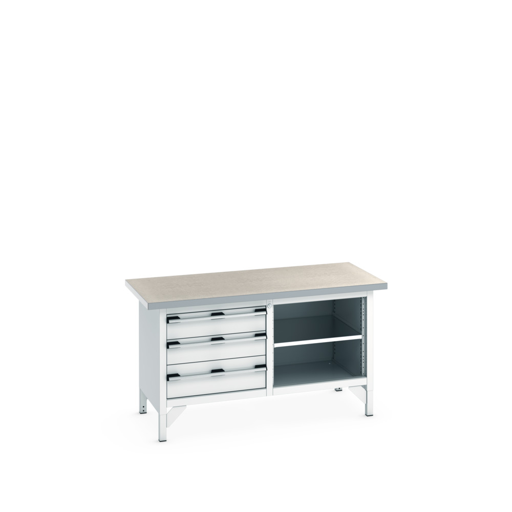 41002167.16V - Etabli Monobloc KW Cubio 1578-3.11 Lino