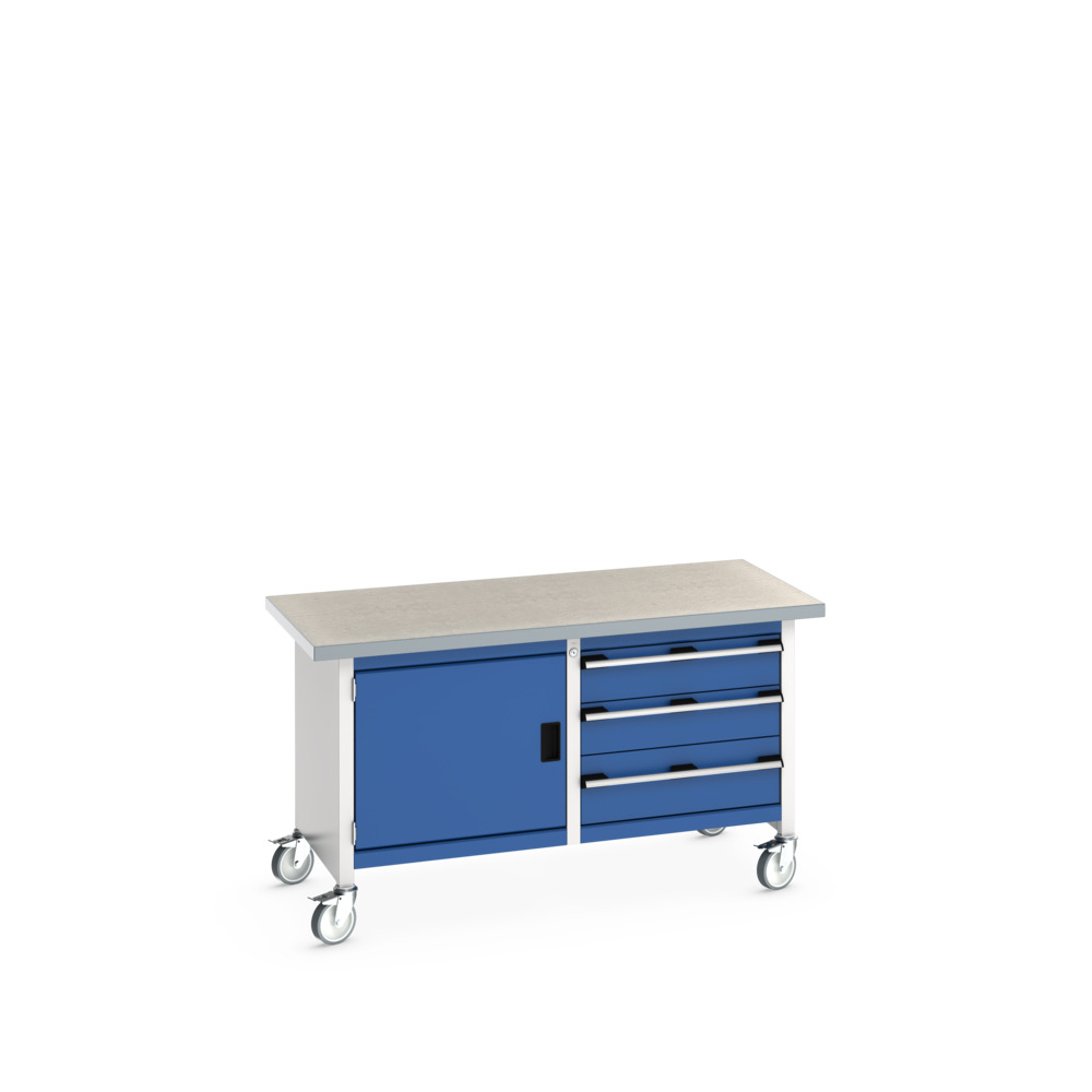 41002102.11V - Etabli Monobl. Mob KW Cubio1578-3.3 Lino