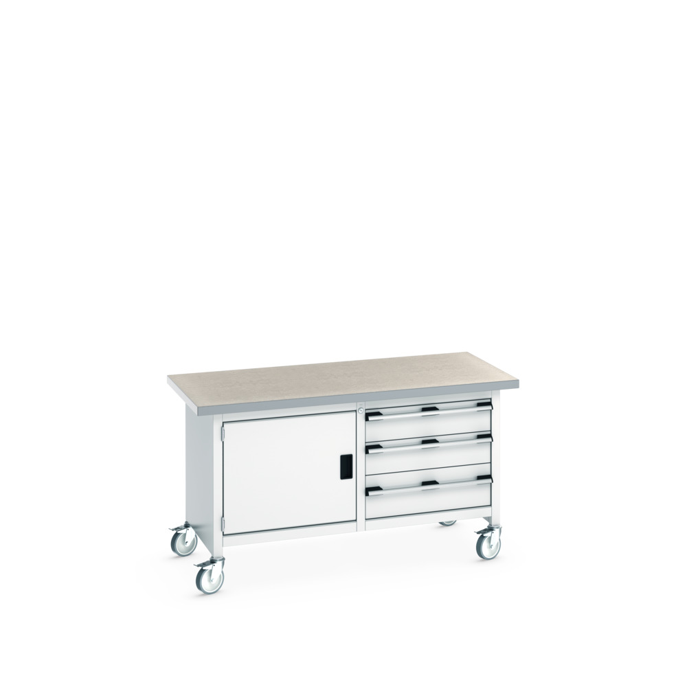 41002102.16V - Etabli Monobl. Mob KW Cubio1578-3.3 Lino