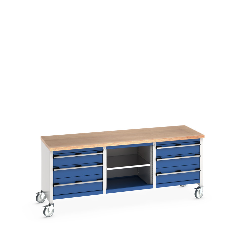 41002130.11V - Etabli Monobl. Mob KW Cubio 2078-1.5 Mpx