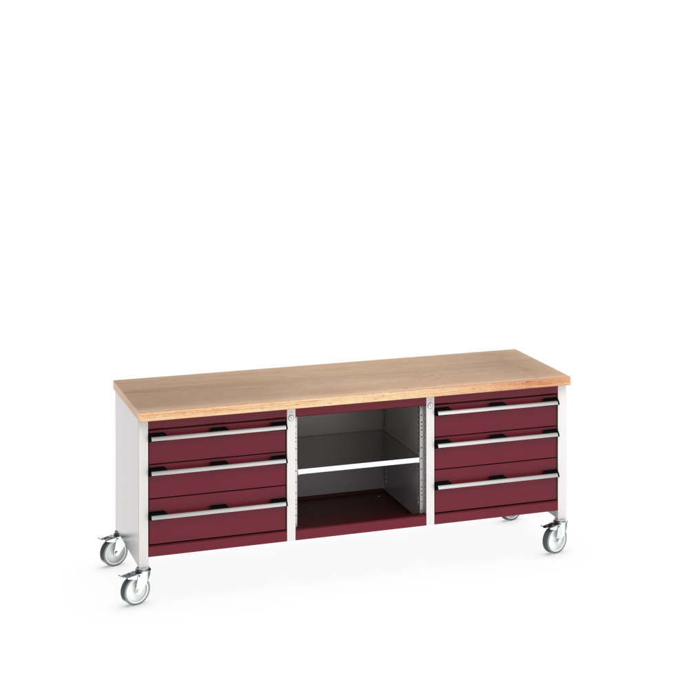 41002130.24V - Etabli Monobl. Mob KW Cubio 2078-1.5 Mpx