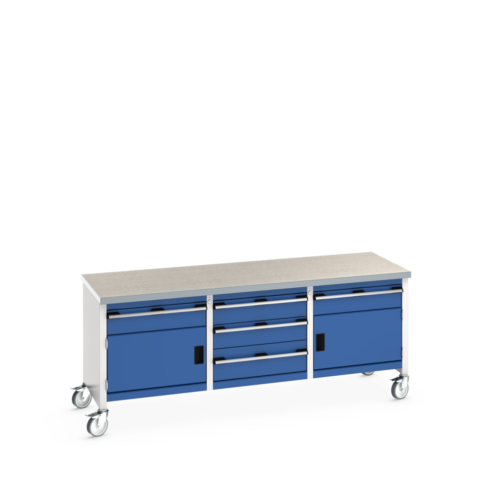 41002135.11V - Etabli Monobl. Mob KW Cubio2078-3.6 Lino
