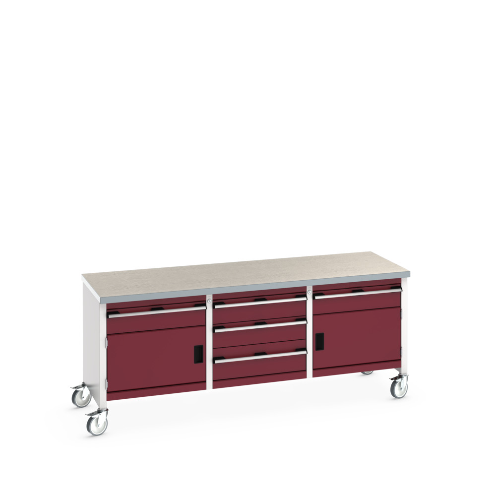 41002135.24V - Etabli Monobl. Mob KW Cubio2078-3.6 Lino