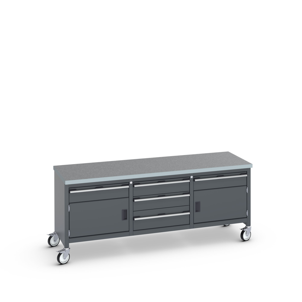 41002135.77V - Etabli Monobl. Mob KW Cubio2078-3.6 Lino
