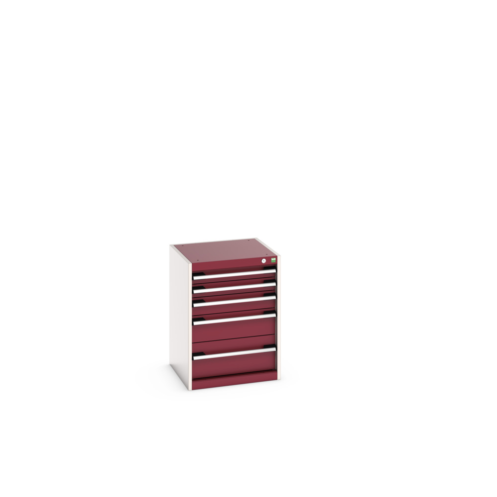 40010115.24V - cubio armoire à tiroirs SL-557-5