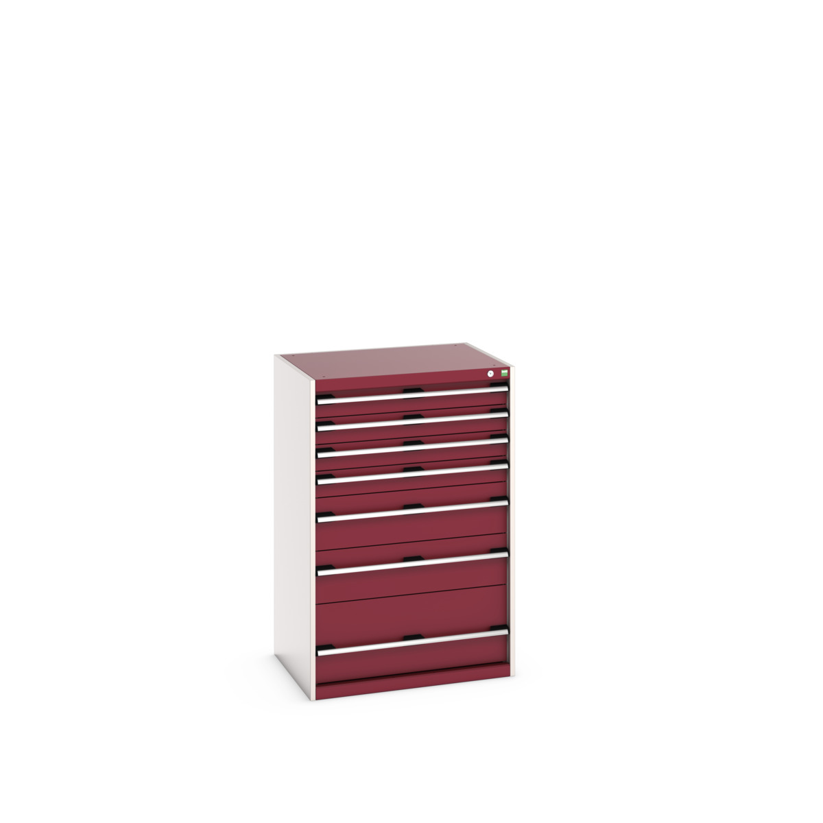 40020059.24V - cubio armoire à tiroirs SL-8612-7.1