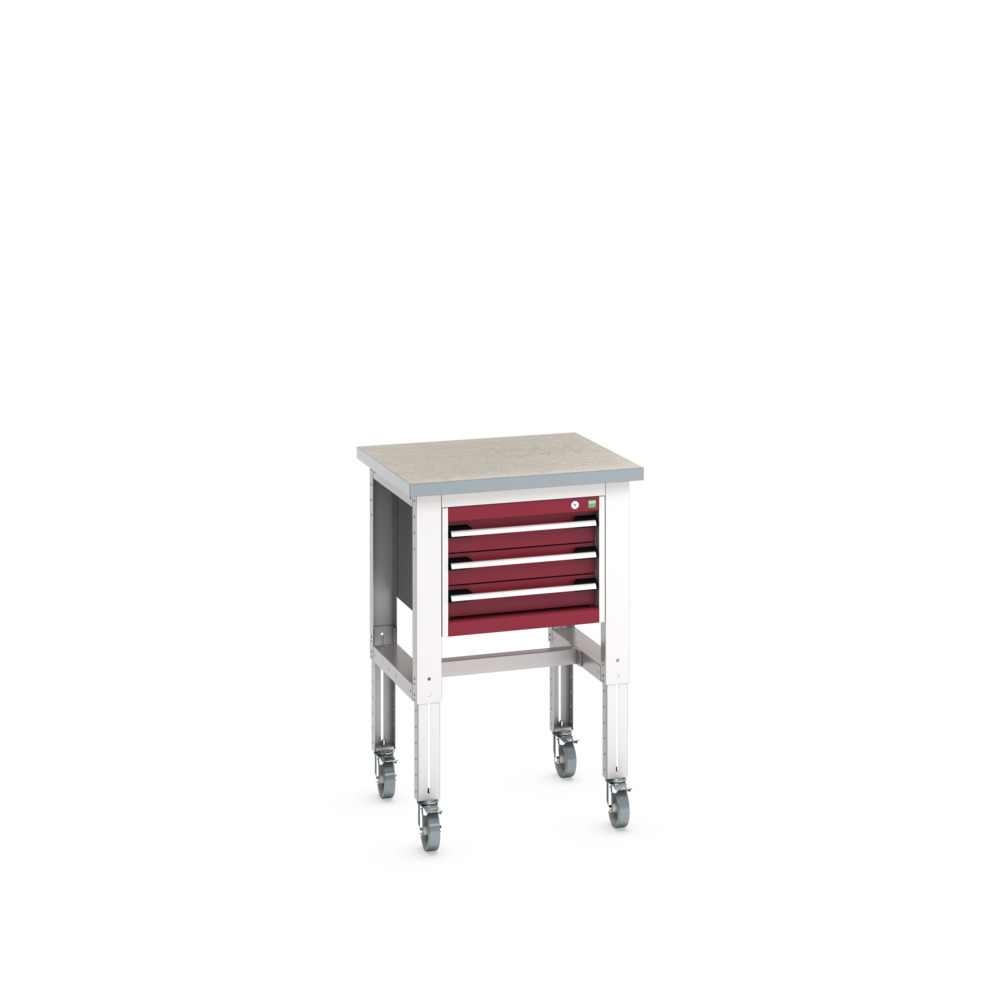 41003529.24V - Desserte Roulante Réglable Cubio Lino